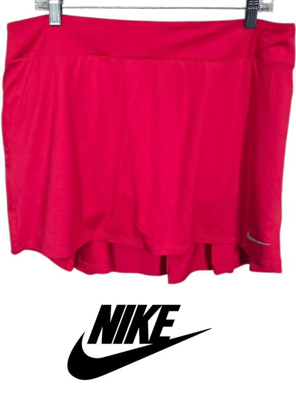 Nike  Dri Fit Athletic Skort Comfort Performance Workout Casual Womens Large